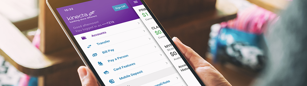 New Kinecta mobile app