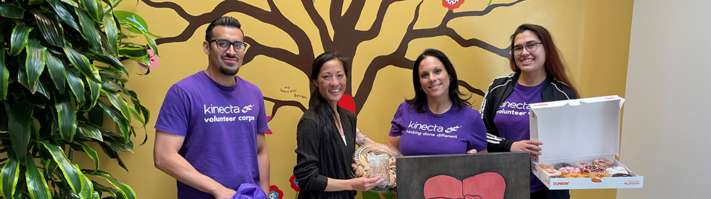 kinecta volunteers
