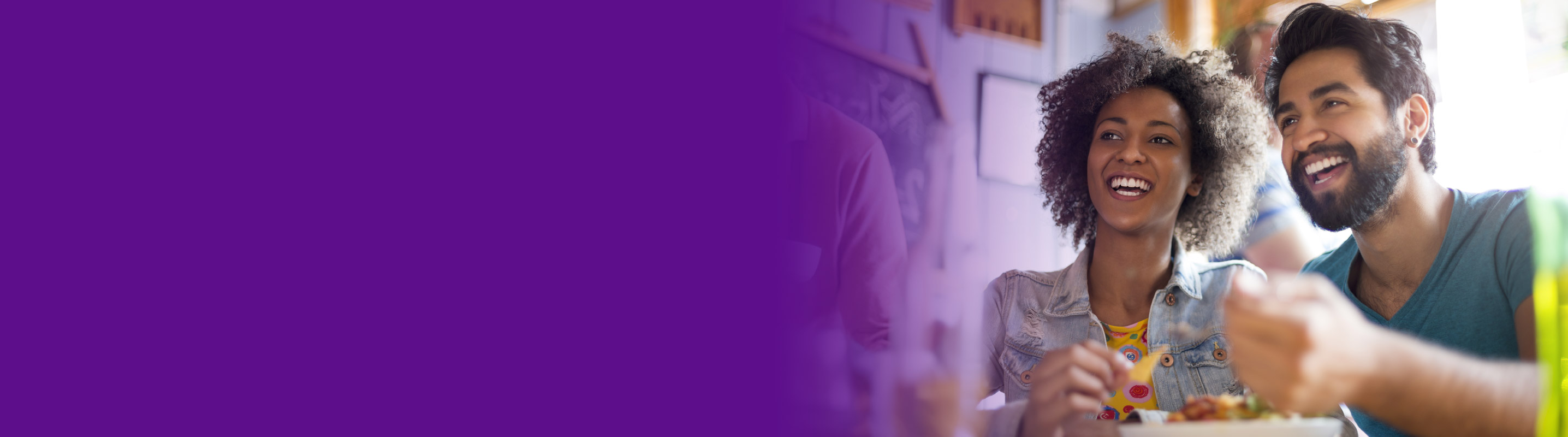 image of a couple looking at a checking account