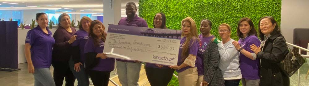 Donation to the Sunshine Foundation