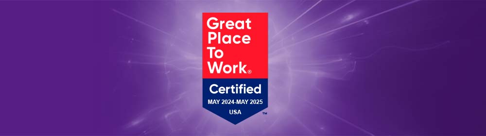 The Great Place to Work Certified Seal.